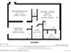 Basement floor plan with a recreation room, bedroom, and laundry area at 8478 Prairie Clover Way, Parker, CO 80134