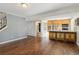 Kitchen with island and stainless steel appliances at 8478 Prairie Clover Way, Parker, CO 80134