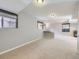 Spacious basement with large windows, carpeting, and recessed lighting at 2256 S Isabell Ct, Lakewood, CO 80228