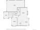 Main floor plan featuring a garage, living room, dining area, foyer, and kitchen at 2256 S Isabell Ct, Lakewood, CO 80228