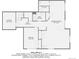 Basement floor plan showing the recreation room, storage, bathroom, bedroom, and electrical room at 2256 S Isabell Ct, Lakewood, CO 80228
