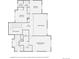 Floorplan illustrating the layout of the second floor including bedrooms, bathrooms, and living spaces at 2256 S Isabell Ct, Lakewood, CO 80228