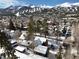 Scenic mountain views highlight the town's cozy homes, snow-capped mountains, and vibrant streets at 102 S High St, Breckenridge, CO 80424