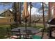 Outdoor dining on the deck with mountain views and a grill for entertaining and summer barbecues at 102 S High St, Breckenridge, CO 80424