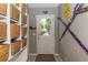Cozy mudroom featuring lots of storage and a view of the exterior at 102 S High St, Breckenridge, CO 80424