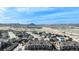A captivating aerial view of a vibrant residential community with easy highway access and stunning mountain views at 452 Black Feather Loop # 606, Castle Rock, CO 80104
