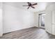 Large bedroom with natural light and a ceiling fan at 452 Black Feather Loop # 606, Castle Rock, CO 80104