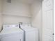 Laundry room with a washer and dryer at 452 Black Feather Loop # 606, Castle Rock, CO 80104
