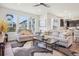 Bright and airy living room with plenty of natural light and comfortable seating at 1123 Williams Loop, Elizabeth, CO 80107