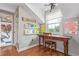 Bedroom featuring a study nook with a desk and shelving next to the window at 134 S 5Th Ave, Brighton, CO 80601