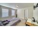 Serene bedroom with a bed, desk and window at 1143 Williams Loop, Elizabeth, CO 80107