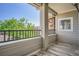 Relax on your private covered balcony with views of the community at 12711 Colorado Blvd # 607F, Thornton, CO 80241