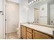 Bathroom featuring neutral paint, and plenty of counter space at 12711 Colorado Blvd # 607F, Thornton, CO 80241