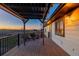 Inviting back deck with ample space, perfect for enjoying beautiful sunsets and outdoor living at 35055 E Mississippi Ave, Watkins, CO 80137