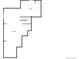 Floorplan of the basement layout with basement rooms on either side of a staircase at 950 Avena Ct, Elizabeth, CO 80107