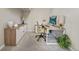 Well-lit home office with modern desk, comfortable chair, and neutral décor promoting a productive workspace at 1250 S Josephine St, Denver, CO 80210