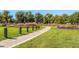 Scenic park view with walking paths, vibrant flower beds, and well-maintained green lawns at 1250 S Josephine St, Denver, CO 80210