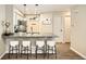 Contemporary kitchen featuring granite countertops and breakfast bar at 5150 Buckingham Rd, Boulder, CO 80301
