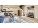 Bright living space with modern decor, fireplace, and open layout at 5150 Buckingham Rd, Boulder, CO 80301