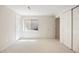 Finished basement with egress window, carpet and closet and access to storage creates cozy additional space at 14139 W Warren Dr, Lakewood, CO 80228