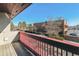 Private balcony offering views of the surrounding area at 990 S Locust St # D, Denver, CO 80224