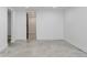 Unfinished basement offers plenty of potential and features concrete floors at 1695 S Beach Ct, Denver, CO 80219