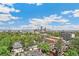 Fantastic aerial view showcasing the city skyline and surrounding green landscape at 1200 N Humboldt St # 1003, Denver, CO 80218