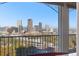 Expansive city views from the apartment window, showcasing the downtown skyline and surrounding buildings at 1200 N Humboldt St # 1003, Denver, CO 80218