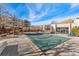 Exterior community pool area with lots of lounge chairs and patio furniture at 7020 E Girard Ave # 209, Denver, CO 80224