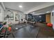 Well equipped gym with free weights and assorted exercise machines at 1050 N Corona St # 202, Denver, CO 80218