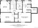 Detailed floor plan displaying the second level with bedrooms, bathrooms, and walk-in closets at 1614 Gaylord St, Denver, CO 80206