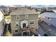 House with deck and backyard, viewed from above at 20727 Park Hollow Dr, Parker, CO 80138