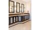 Elegant bathroom with double sinks, vanity, and mirror at 155 S Poplar St, Denver, CO 80230