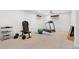 Spacious basement featuring fitness equipment and a carpeted floor at 14533 W 3Rd Ave, Golden, CO 80401