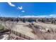 An elevated rear view of a neighborhood near open space at 4688 Cedar Glen Pl, Castle Rock, CO 80109