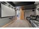 Home theater with plush seating, large screen, and recessed lighting for immersive experience at 4688 Cedar Glen Pl, Castle Rock, CO 80109