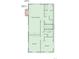 Floor plan featuring the primary bedroom with ensuite bath, hall, and two additional bedrooms at 10365 E Weaver Cir, Englewood, CO 80111
