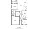 Detailed floor plan showcasing the layout of this 1846 square foot home at 2303 Angus St, Mead, CO 80542
