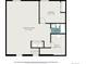 The basement floorplan contains a recreation room, bedroom, bathroom and utility room at 10051 E Walsh Pl, Denver, CO 80247