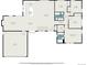 The floorplan contains a kitchen, living room, Gathering room, bedrooms, bathrooms and garage at 10051 E Walsh Pl, Denver, CO 80247