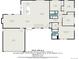The floorplan contains a kitchen, living room, Gathering room, bedrooms, bathrooms and garage at 10051 E Walsh Pl, Denver, CO 80247