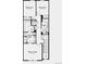 Second floor floorplan with primary suite, two additional bedrooms, laundry room, and full bath at 17145 W 91St Ln, Arvada, CO 80007