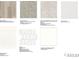 Selection of interior finishes including flooring, countertops, backsplash, and cabinet colors for new home at 17145 W 91St Ln, Arvada, CO 80007