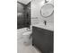 Modern bathroom featuring a vanity, black fixtures, and clean finishes at 2395 N Emerson St, Denver, CO 80205