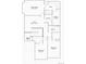 Floor plan layout of the home's second story, including bedrooms and bathrooms at 6750 Juniper Dr, Thornton, CO 80602