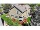 Backyard view of home with a wooden deck with outdoor furniture and a landscaped yard and patio at 2980 E 135Th Dr, Thornton, CO 80241