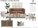 Staged formal living room showcases modern sofa, accent chairs, and decor at 2980 E 135Th Dr, Thornton, CO 80241