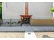 Building entrance with a pergola, security camera, and accessible entry at 1390 N Emerson St # 101, Denver, CO 80218