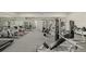 Well-equipped gym featuring a variety of weight machines and cardio equipment at 1390 N Emerson St # 101, Denver, CO 80218