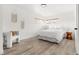 Bright bedroom featuring modern decor, neutral tones, and minimalist design elements at 3313 Jasmine St, Denver, CO 80207